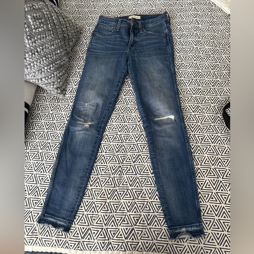 Madewell high waisted skinny jeans
